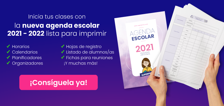 Agenda Superpicto para el curso 2021 - 2022