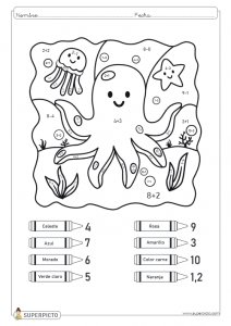 Sumas y restas hasta el 10