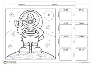 Sumas y restas combinadas con llevadas