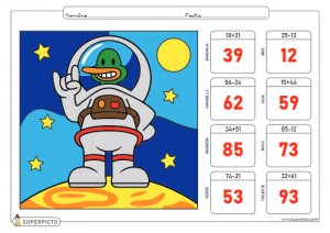 Sumas y restas combinadas sin llevadas