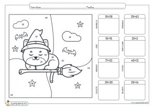 Sumas sin llevadas hasta el 100