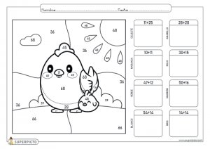 Sumas sin llevadas hasta el 100