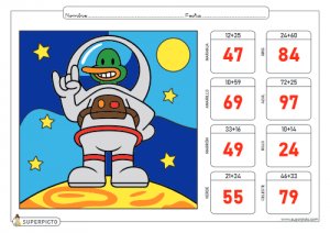 Sumas sin llevadas hasta el 100