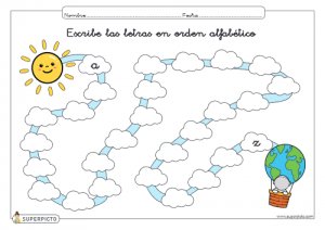 Completar abecedario (minúscula)