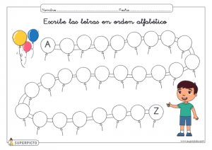 Completar abecedario (mayúscula)