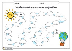 Completar abecedario (mayúscula)