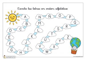 Completar abecedario (mayúscula)