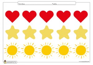 Expresiones faciales temáticas (mesa de luz)