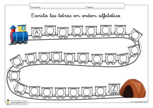 Completar abecedario (mayúscula)