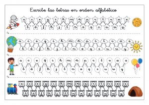 Completar abecedario (minúscula)