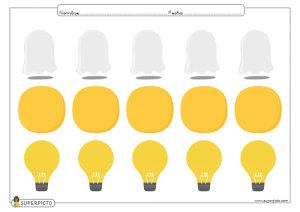 Expresiones faciales temáticas (mesa de luz)