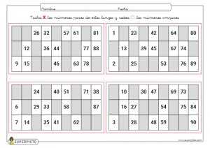 Bingo par e impar