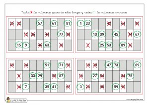 Bingo par e impar