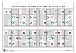 Bingo par e impar