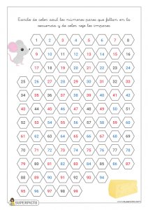 Secuencia de números pares e impares