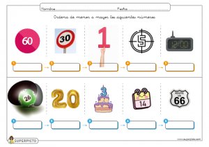 Ordenar de menor a mayor