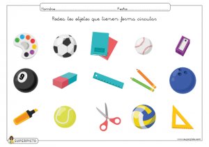 Objetos de forma circular