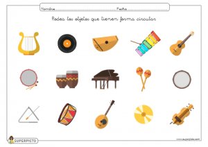 Objetos de forma circular