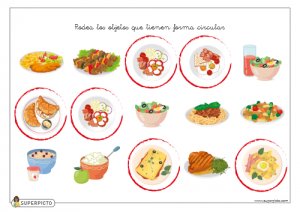 Objetos de forma circular