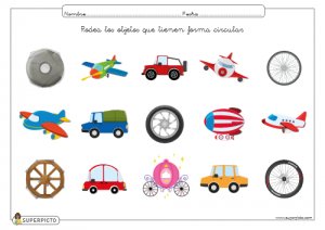 Objetos de forma circular