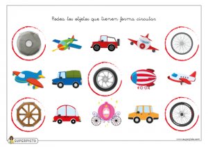 Objetos de forma circular