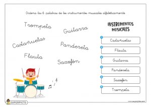 Ordenar alfabéticamente