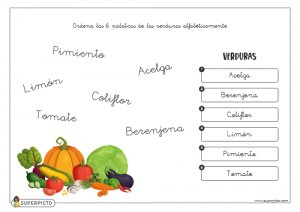 Ordenar alfabéticamente