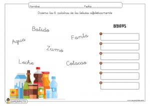 Ordenar alfabéticamente