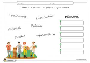 Ordenar alfabéticamente