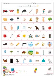 Jugar con los fonemas