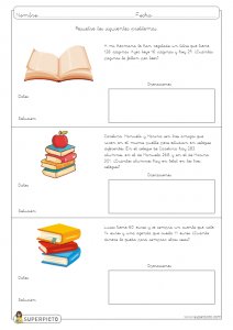 Problemas sencillos con dos operaciones