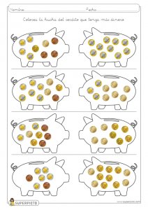 Colorear el mayor valor hasta 50 euros