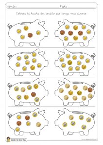 Colorear el mayor valor hasta 50 euros