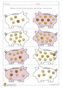 Colorear el mayor valor hasta 50 euros