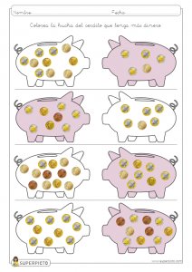 Colorear el mayor valor hasta 50 euros