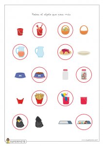 Rodear el objeto que pesa más