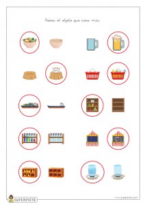 Rodear el objeto que pesa más