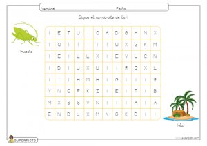 Seguir el caminito de la I (mayúscula)