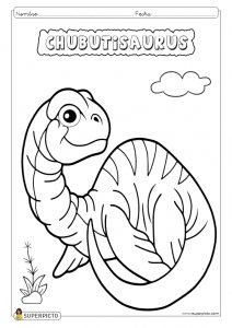 Dibujo de Chubutisaurus para colorear e imprimir - Dinosaurios