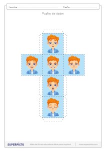 Puzles con dados (1 dado)