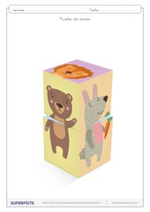 Puzles con dados (2 dados)