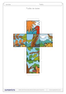 Puzles con dados (4 dados)