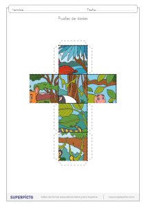 Puzles con dados (4 dados)