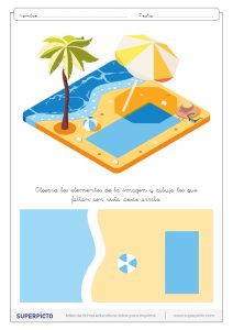 Situación en el plano y en el espacio dibujando objetos