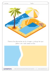 Situación en el plano y en el espacio dibujando todos los objetos