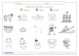 Correspondencia fonema-grafema k