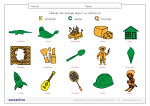 Correspondencia fonema-grafema k