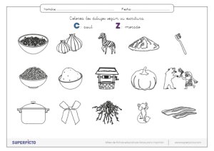 Correspondencia fonema-grafema z