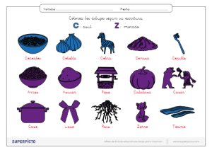 Correspondencia fonema-grafema z