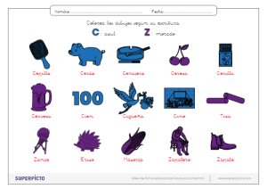 Correspondencia fonema-grafema z